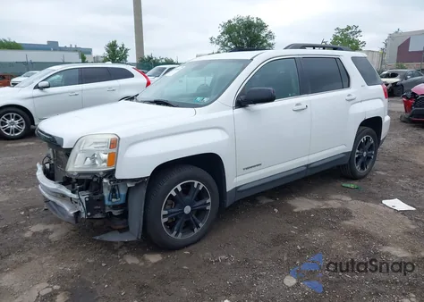 2017 GMC Terrain Slt z USA, uszkodzony, nr VIN 2GKFLUEK2H6101986
